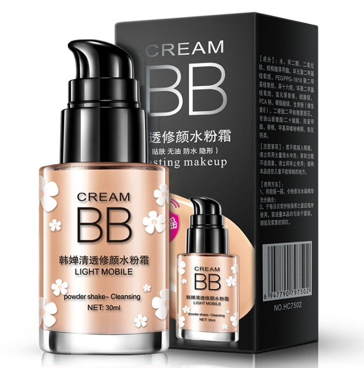 BB cream concealer moisturizing