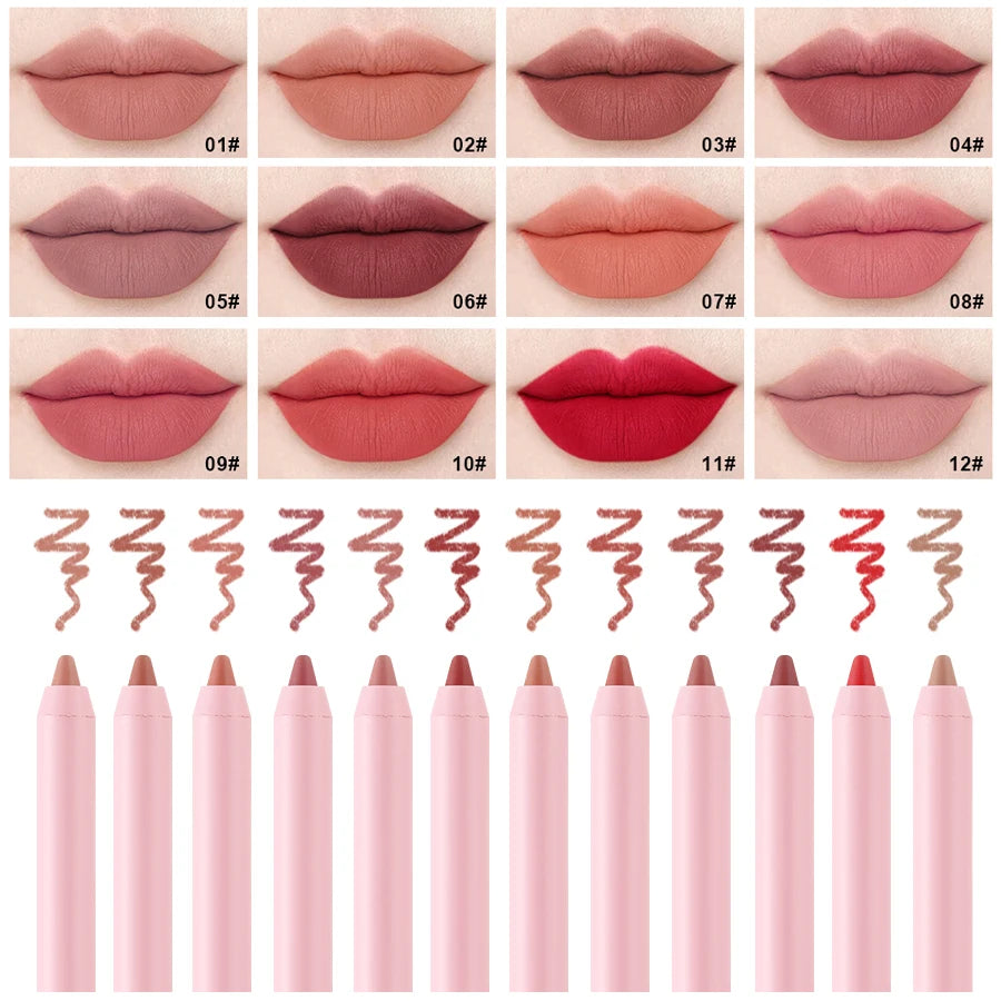 Lip Liner Waterproof Matte