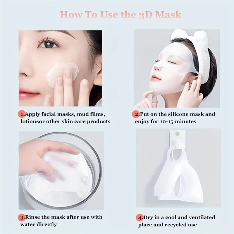 Silicone mask cover