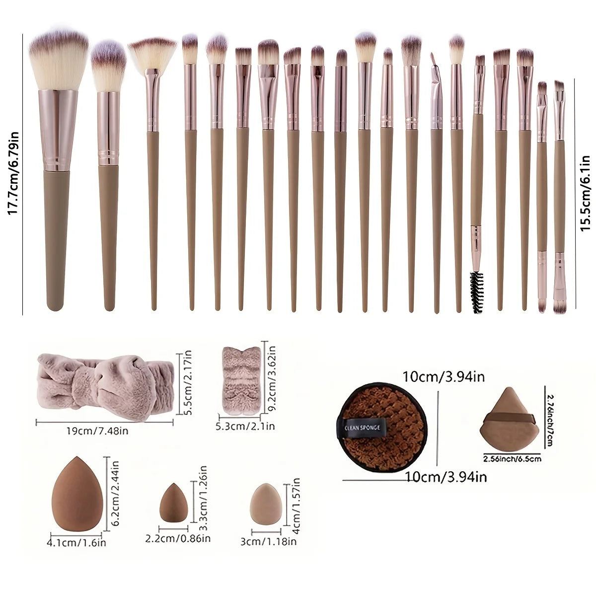 Makeup Brush Set