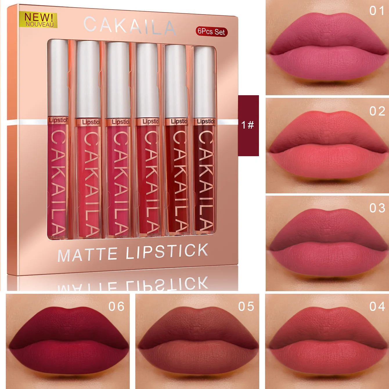 Lip Gloss Sets Non Stick