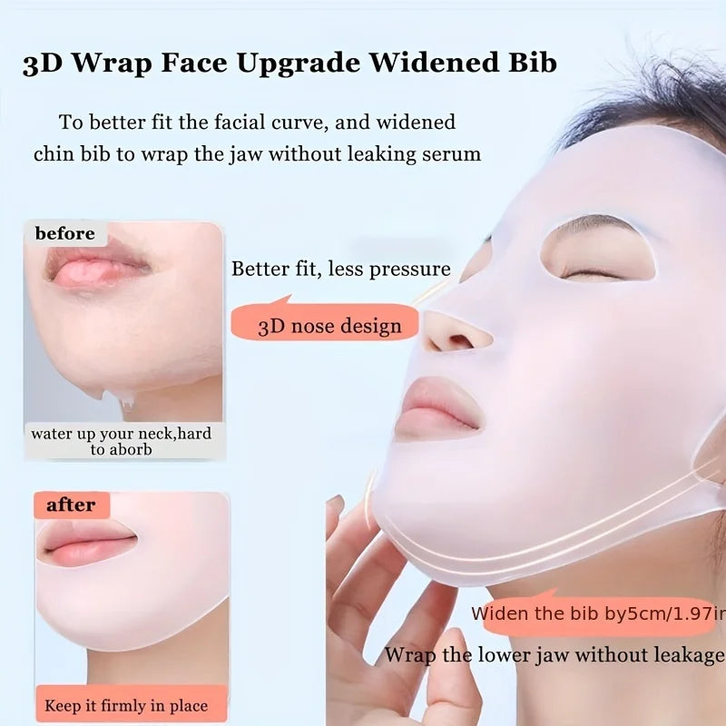 Silicone mask cover