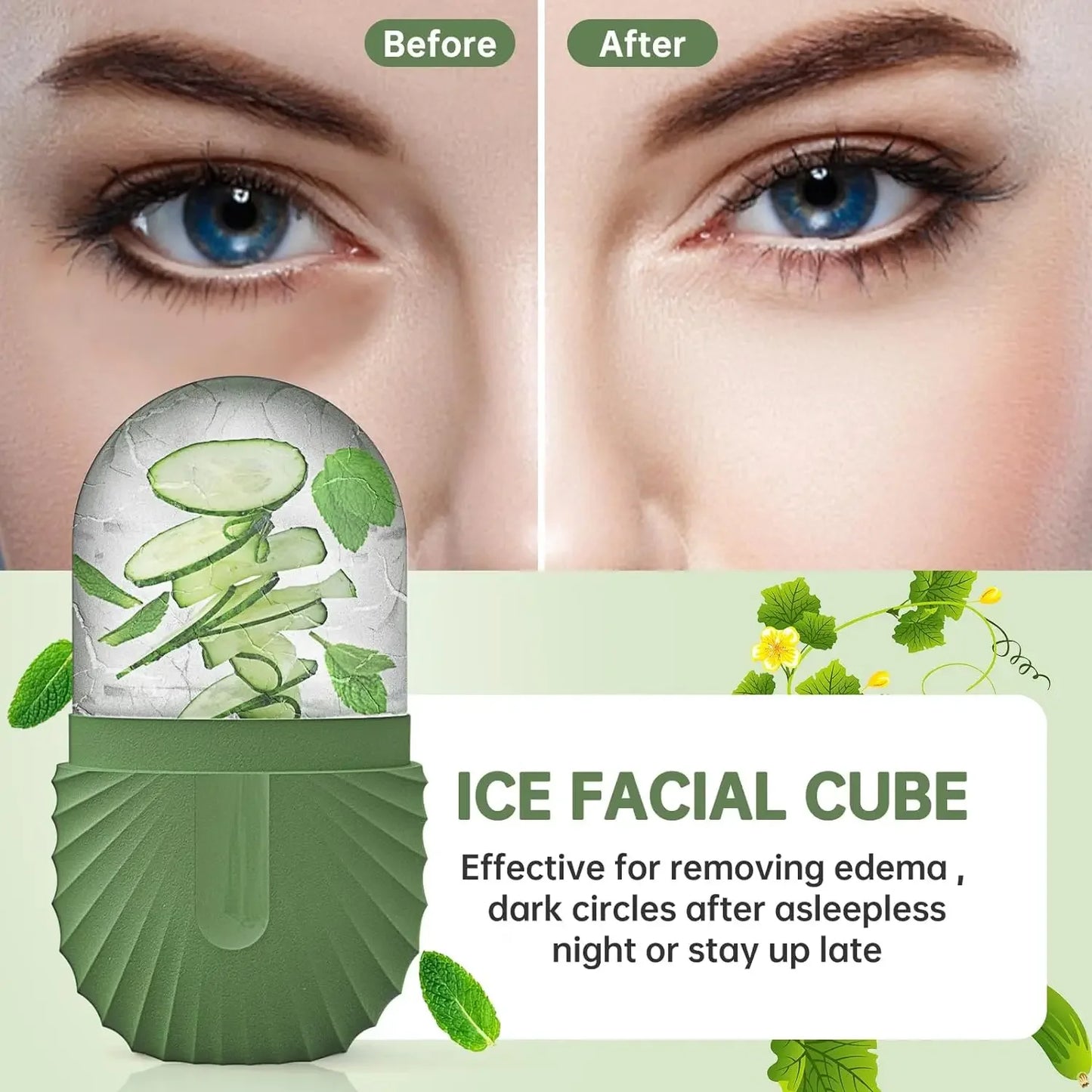 Silicone Ice Face Roller