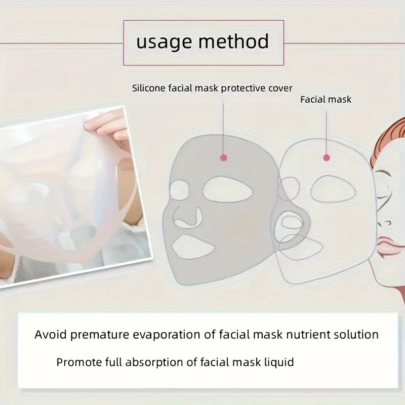 Silicone mask cover