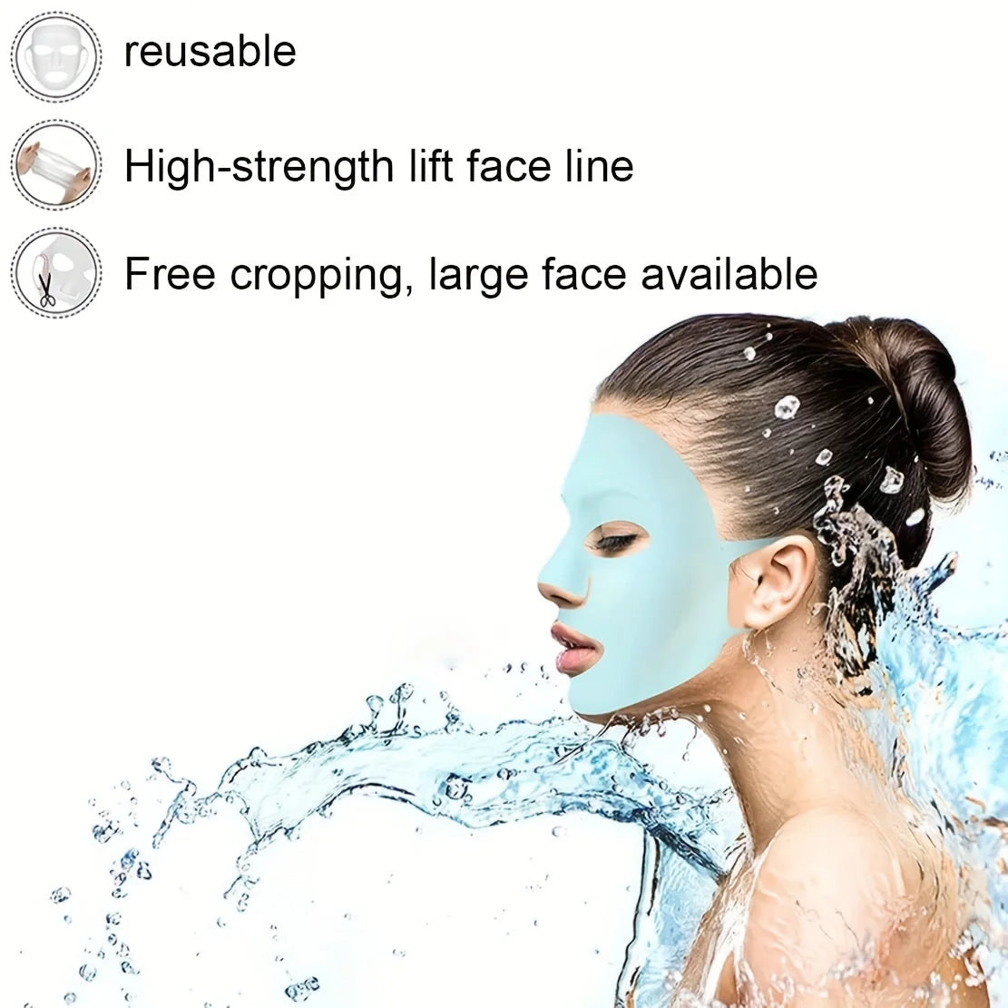 Silicone mask cover